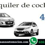 Coches de alquiler (40€/día)