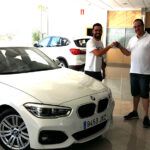 Entregamos un BMW 116D. ¡Enhorabuena! ¡Que lo disfrutes!