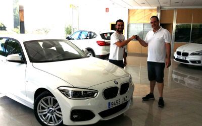 Entregamos un BMW 116D. ¡Enhorabuena! ¡Que lo disfrutes!