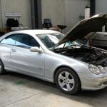 Cambio de aceite y filtros a un Mercedes CLK 320 CDI