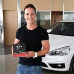 Cristo Ruiz Durán, ganador del sorteo mensual del mes de julio