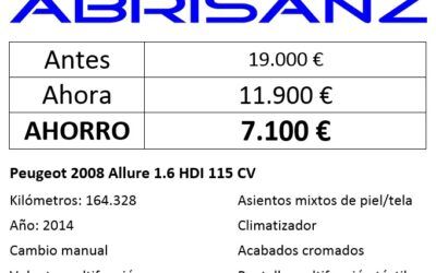 10.900€: Peugeot 2008 1.6 HDI 115CV