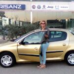 Antonia se lleva un Peugeot 206 a Barcelona. ¡Buen viaje!