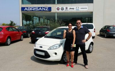 Un coqueto Ford KA para Marivi. ¡Felicidades!