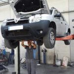 Un Dacia Duster, a 'boxes'