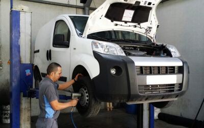 Frenos nuevos, para la furgoneta del panadero