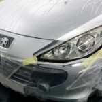 ANTES/DESPUÉS: Pulido de faro de un Peugeot 308cc