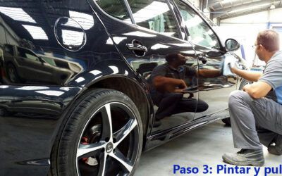 ANTES/DESPUÉS: Chapa y pintura a un Seat León