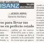 CONSEJOS ABRISANZ: "Motivos para llevar tus neumáticos en perfecto estado"