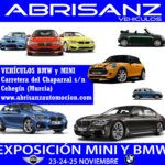 Exposición BMW y MINI: 23-24-25 Noviembre (nuevos, seminuevos y K.0)