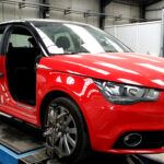 Un Audi A1 con un golpe lateral. ¡Manos a la obra!