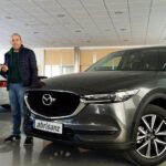 Un imponente Mazda CX5 para nuestro amigo Cristóbal. Tecnología y diseño a raudales