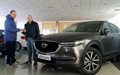 Un imponente Mazda CX5 para nuestro amigo Cristóbal. Tecnología y diseño a raudales