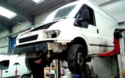 Le cambiamos la bomba inyectora a un Ford Transit
