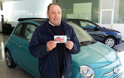 Seguimos regalando papeletas para el sorteo de un Fiat 500. ¡Pásate a por la tuya!