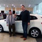 Nuestro amigo José María, de Huéscar de Granada, se lleva un Volvo V40. ¡Cochazo!