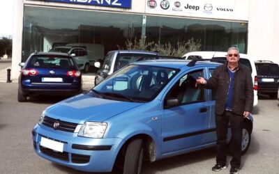 Un Fiat Panda para nuestro amigo Antonio, de Caravaca. ¡Un mechero!