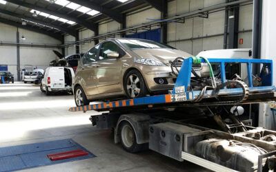 Hasta los Mercedes se rompen. ¡Que alguien avise a la grúa!