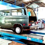 Comienza la puesta a punto de la VW Caravelle T3, que se irá a parar a Málaga