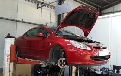 Cambio de embrague a un Peugeot 307CC