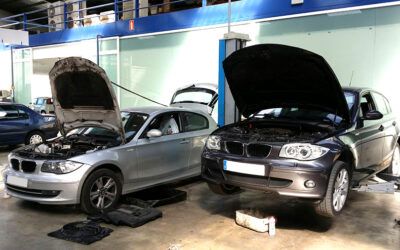 Reparando dos BMW Serie 1. ¡Tenemos faena!