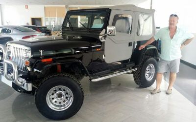 Mister Dani se lleva este espectacular Jeep Wrangler de coleccionista. Oh my god!