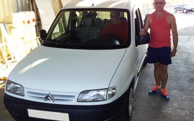 Una Citroën Berlingo de segunda mano que se va a El Ejido. ¡Gracias, Kris!