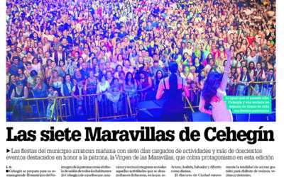 Aparecemos en el ‘Especial’ de Fiestas de La Opinión de Murcia