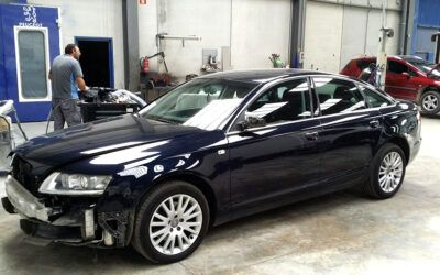 Comenzamos la semana puliendo un fantástico Audi A6. I love it!