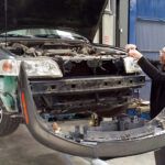 Arreglamos un golpe lateral a un Volvo S40
