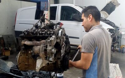 Le reparamos el corazón a una Mercedes Vito