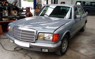 CLÁSICOS: Mercedes Benz 500 SEL, ‘Mejor Coche del Año 1981’