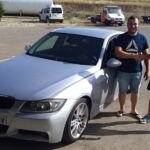 Nos vamos de finde, con la entrega de este BMW 320 a nuestro amigo Ángel